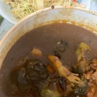 ハヤシ、サラダ|まみみさん