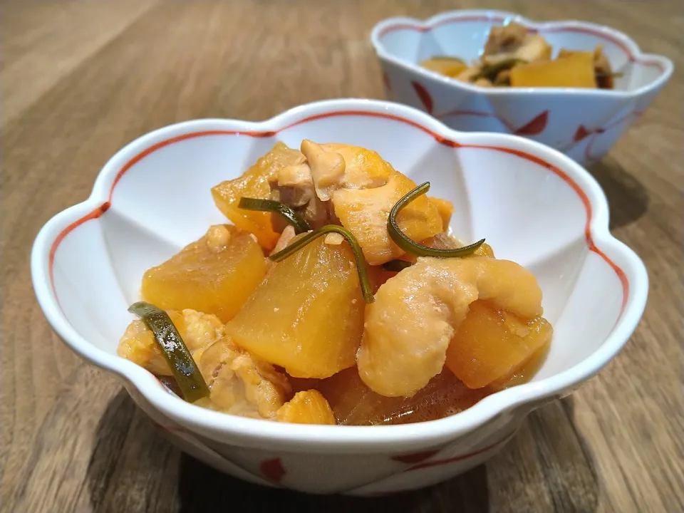 鶏肉と大根の煮物|古尾谷りかこさん