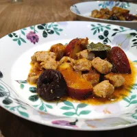 豚肉とさつまいものフルーツソース|古尾谷りかこさん