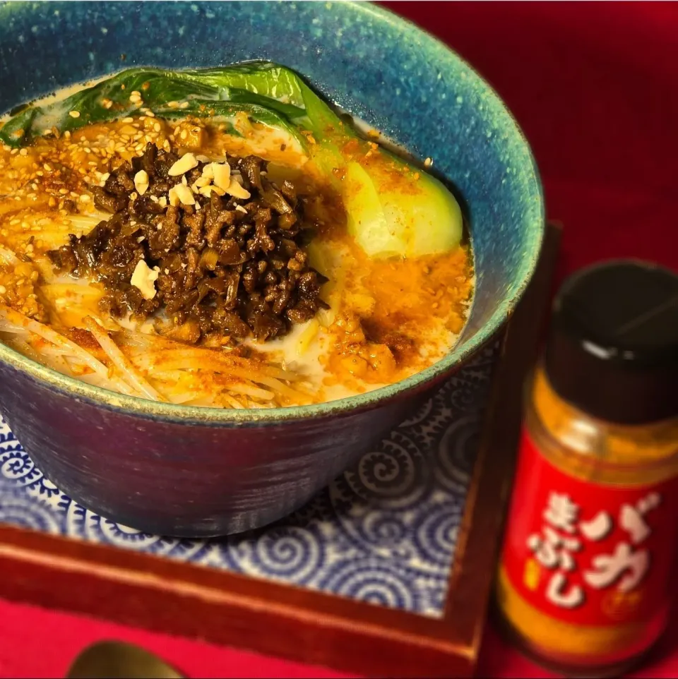 豆乳担々麺|オハナシマンさん