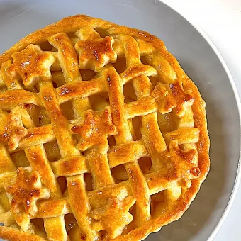 Snapdishの人気料理写真:成長しないアップルパイ🍎アップルシートベルト