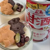 甘酒豆乳ぷりん🍮💕|ちょこさん