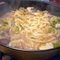 〆はうどんすき|もえさん