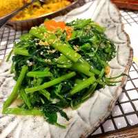 Stir Fried Water Spinach|skyblueさん