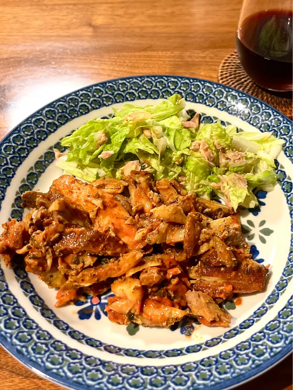 おうちで余韻を楽しむ♪クリスマスマーケット帰りのケバブプレート🍷🎄|アッコ✨さん