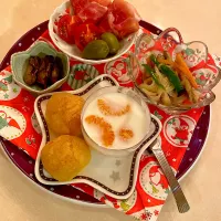 クリスマスパーティープレート|こっぷさん