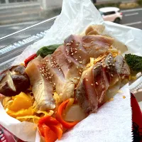 鰤の酢漬け弁当