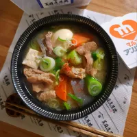 マルコメ美味しい味噌で作るもつ煮リピ❗|ナオミさん