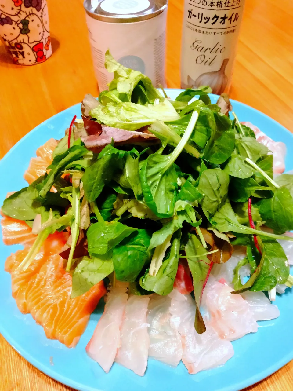 サーモンと鯛のカルパッチョ|めぐさん
