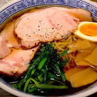鶏ガラからラーメン🍜自家製焼豚旨〜い|Yuko Kobayashiさん