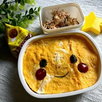 ＊0140. オムライスの日🌟娘ちゃんの高校生弁当🍱＊|＊抹茶＊さん