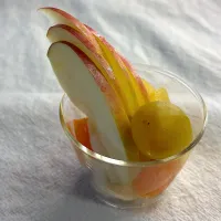 林檎の飾り切り|かっちゃん杉さん