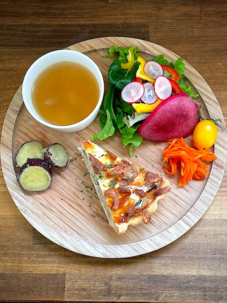 舞茸と大根のキッシュプレート|maSami＊さん