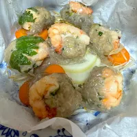 ライスペーパーでエビ焼売| yasukoさん