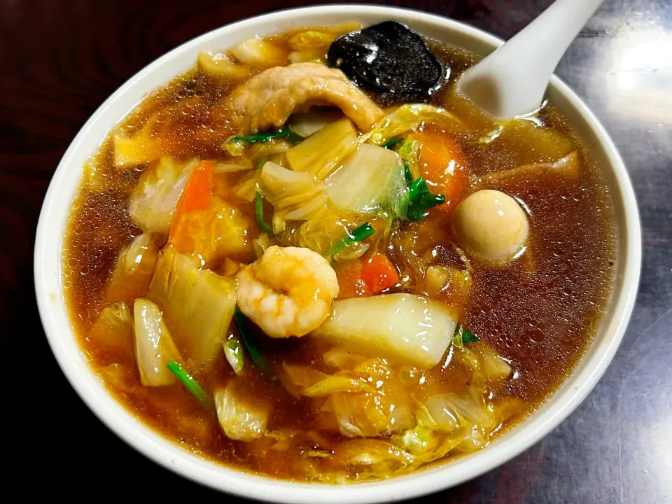 『中華の店とんがらし』什錦湯麺（五目ソバ）【会津若松市】|Miyaさん