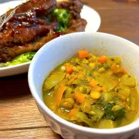 レンズ豆のスープ|n_nさん