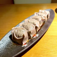 有机石磨黑麦馄饨|skyblueさん