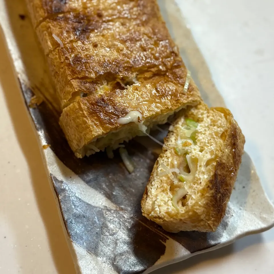 栃尾揚げ（ネギチーズ）|yuiさん