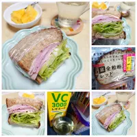 ハムチーズサンド|うたかた。さん