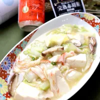 木綿豆腐と白菜の中華風煮込み| めいめいさん