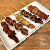 串焼5種盛り|T. Wonderさん