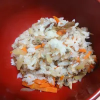 アサリの炊き込みごはんｄ(*｀･(エ)･´*)ｂ|ぽんすけさん