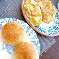 ジャガイモガレットと手作りパン| きなこさん