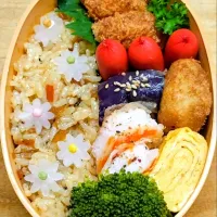 混ぜご飯弁当🍱