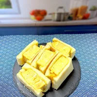 厚焼きたまごサンド|アッキーさん