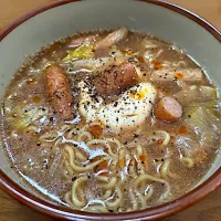 マルちゃん正麺🍜、豚骨醤油味❗️∩^ω^∩✨|サソリさん
