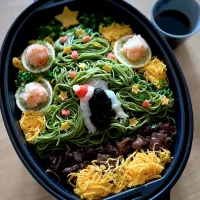 貞子サンタの瓦そば　きっと来る〜|jarinkoさん