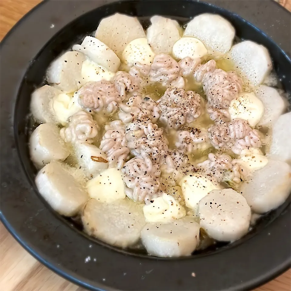 白子の真っ白アヒージョ🍳|べべべさん