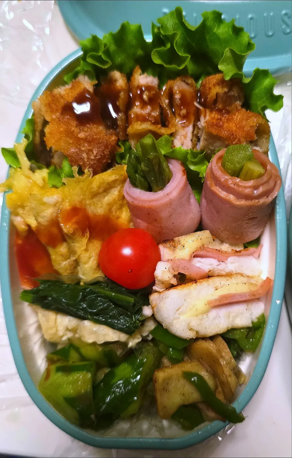 🍱ロースカツ弁当🍱|みみさん