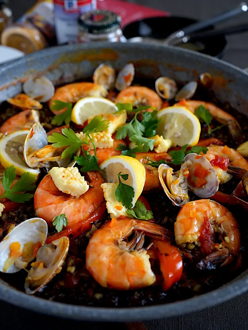 イカ墨パエリア|Junさん