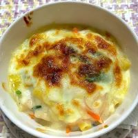 マカロニグラタン 夜食|🍒ふみりん🍒さん