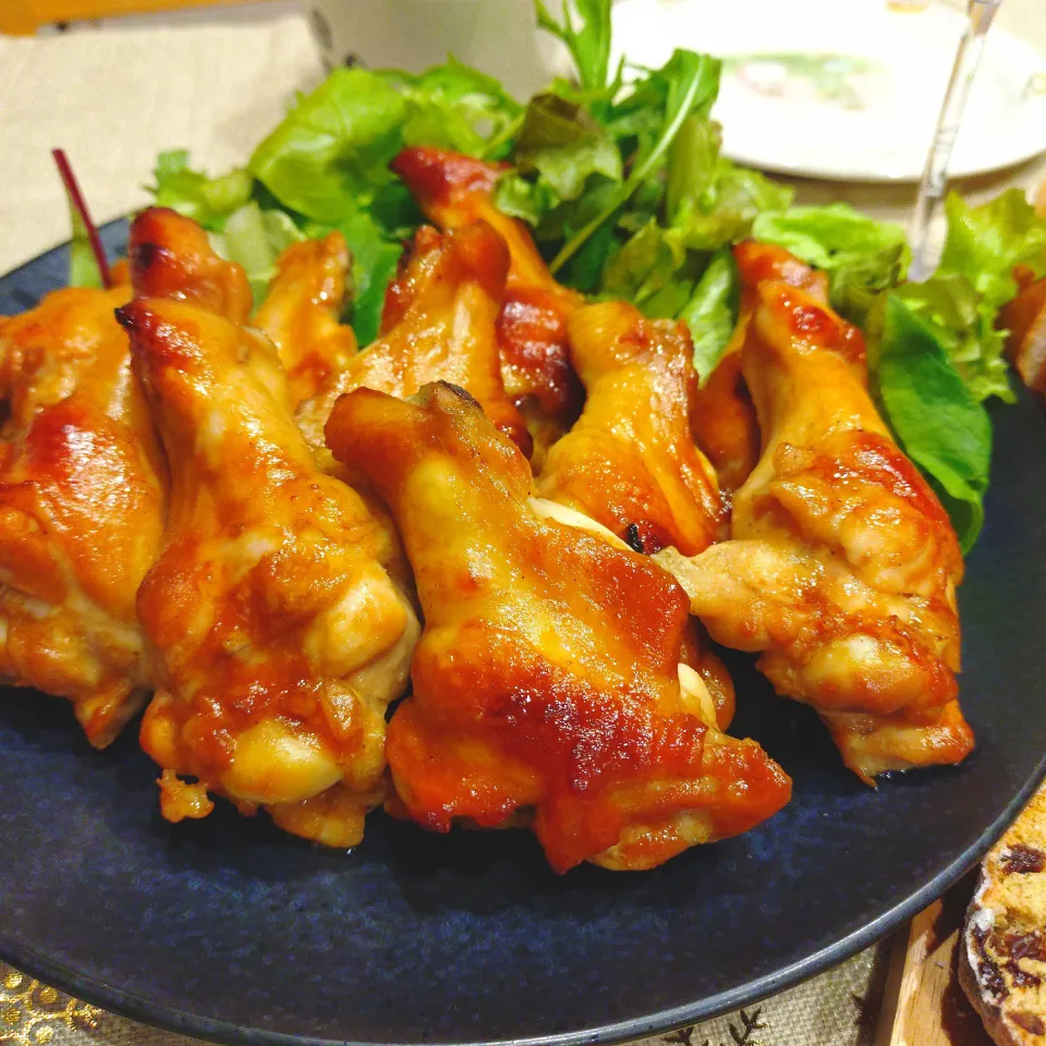 手羽元のローストチキン|あゆみ│ハレシピさん