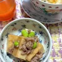 絹揚げのそぼろあん|🍒ふみりん🍒さん