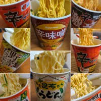 最近のｶｯﾌﾟ麺~箸あげこんなんですﾒｼ