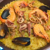 フライパンでパエリア|Mayayaさん