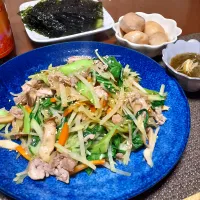 青パパイヤで野菜炒め✨| びせんさん