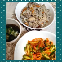 なんとかあるもの野菜使い夜ごはん(一部)