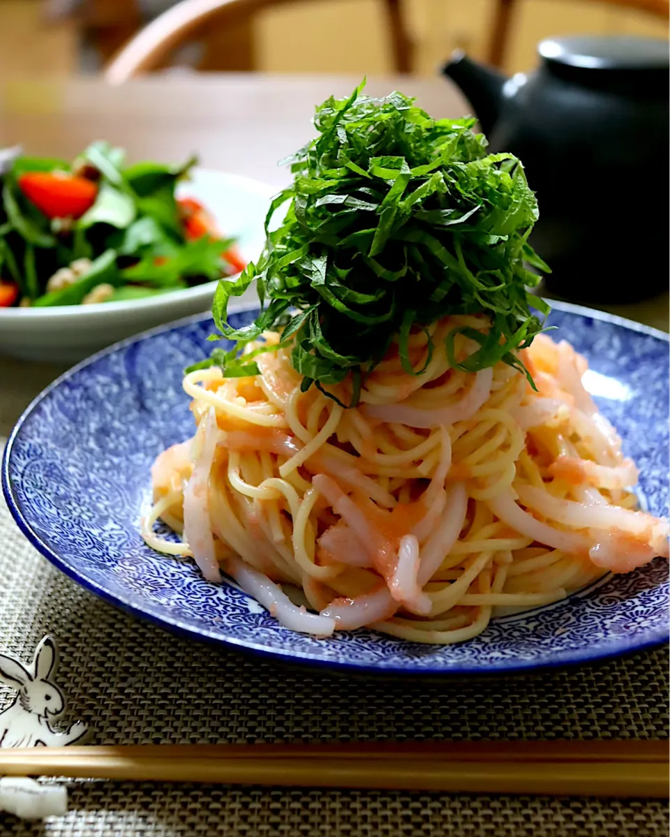 たらこイカスパゲッティ|かおるさん