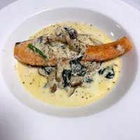 サーモンのクリームソース煮|なみさん