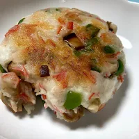 はんぺんバーグ|はっちぃさん