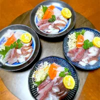 お刺身の盛り合せ|藤田 まり子さん