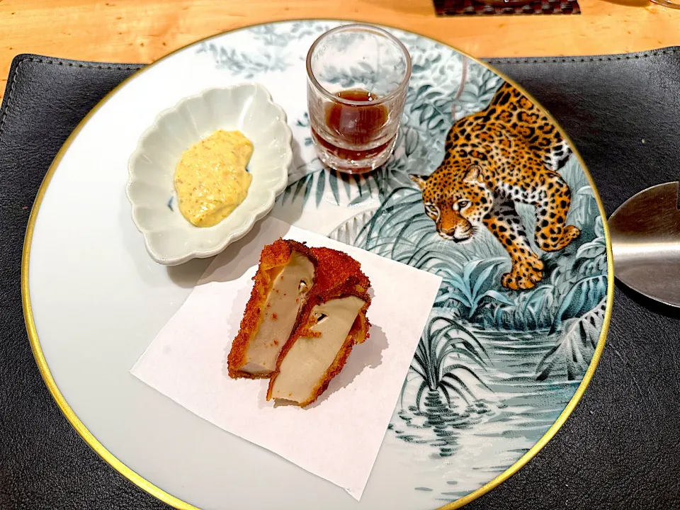 山口県松茸のフライ|もうちゃんさん