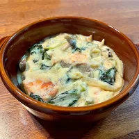 鮭の味噌クリーム煮|ちろるろさん