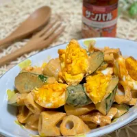 ちくわときゅうりのマヨサンバル