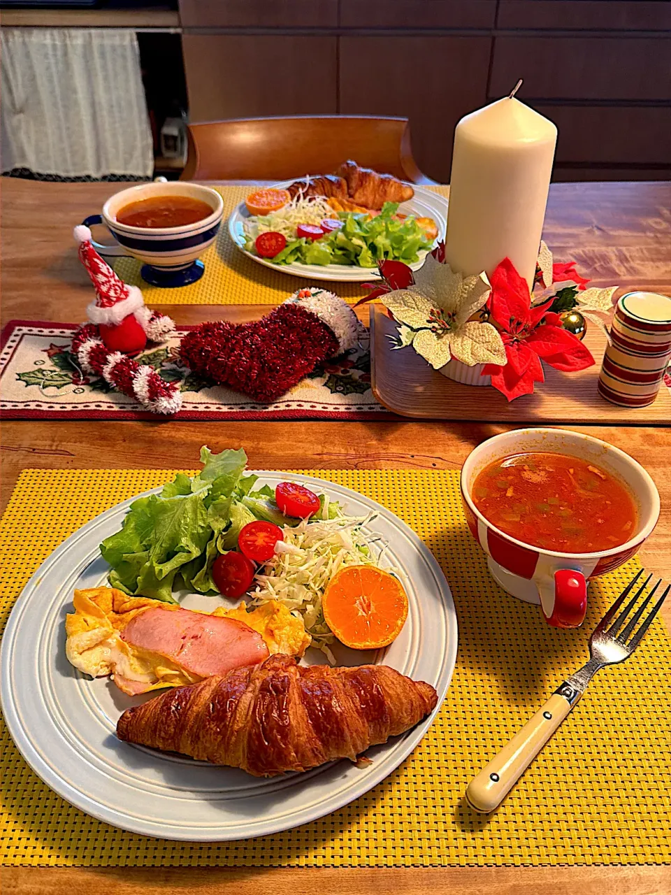 ローゼルさんちの朝ごはん　2025・12・21|ローゼルさん