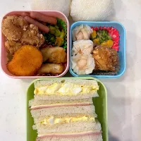 2025.12.21 (日) 子どもたちと私のお弁当🍱|あっきーよさん